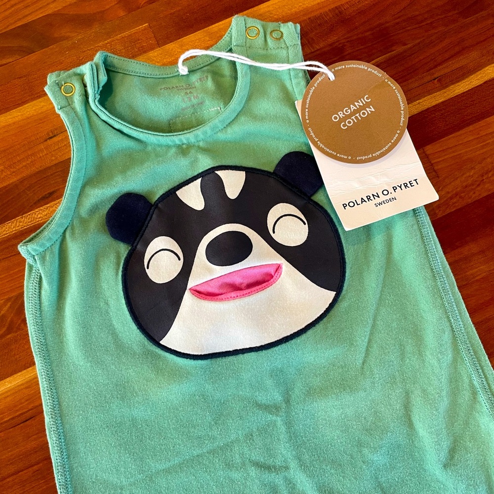 Polarn O. Pyret sleeveless romper 1-2 M size
